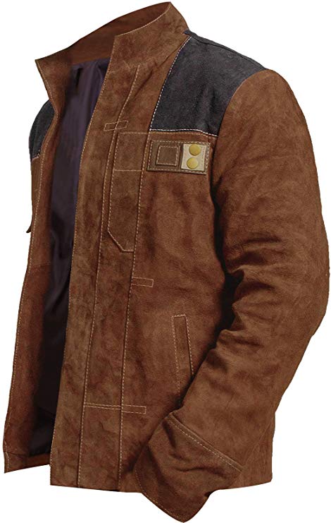 brown suede solo a star wars story jacket