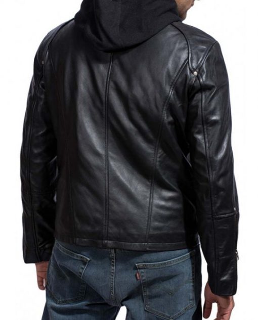 Damien Collier Brick Mansions Leather Jacket