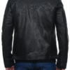 Drips Leather Bomber Jacket